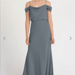Jenny Yoo Sabine Dress in Denmark Blue size 4